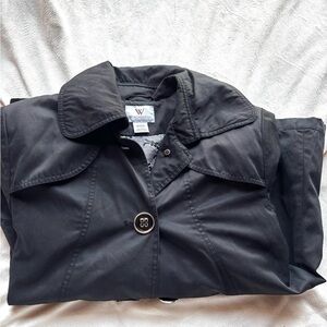 Worthington Black Peacoat - Size Medium